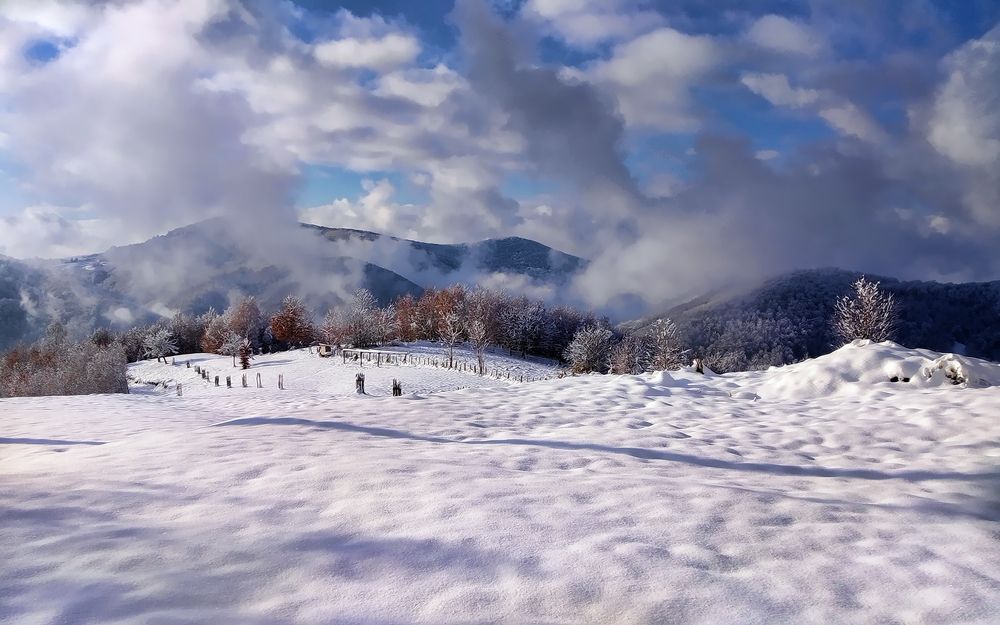 When the Sky is joined with the Earth