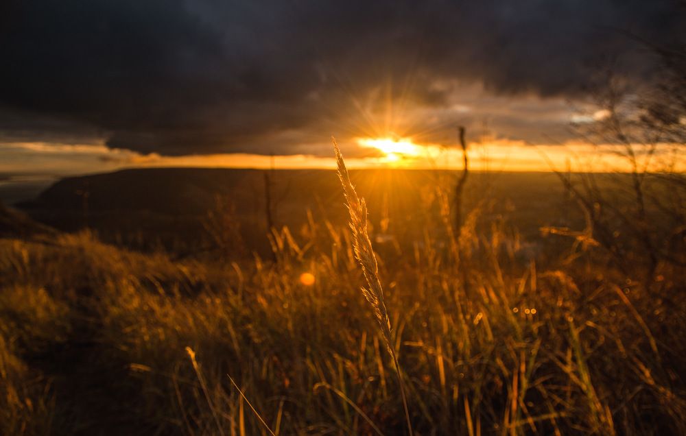 Рассвет в Жигулёвских горах