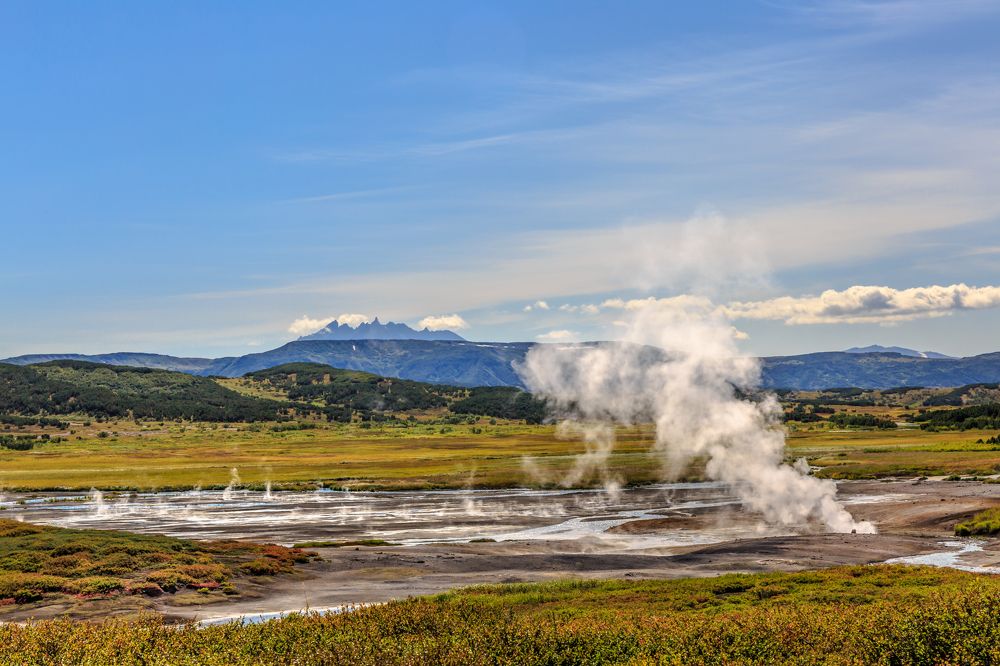 Кальдера вулкана Узон, Камчатка