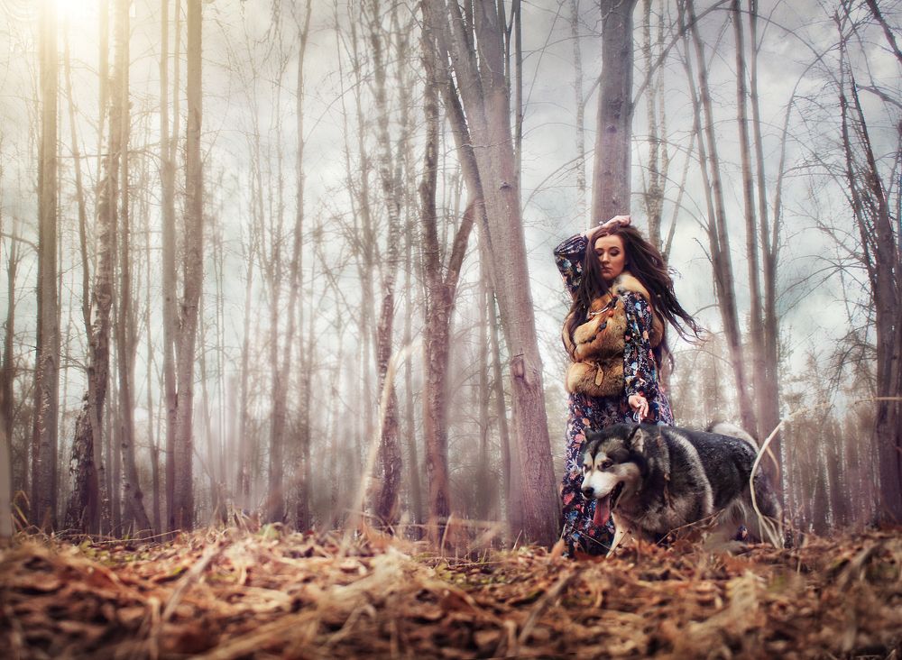 лесная колдунья