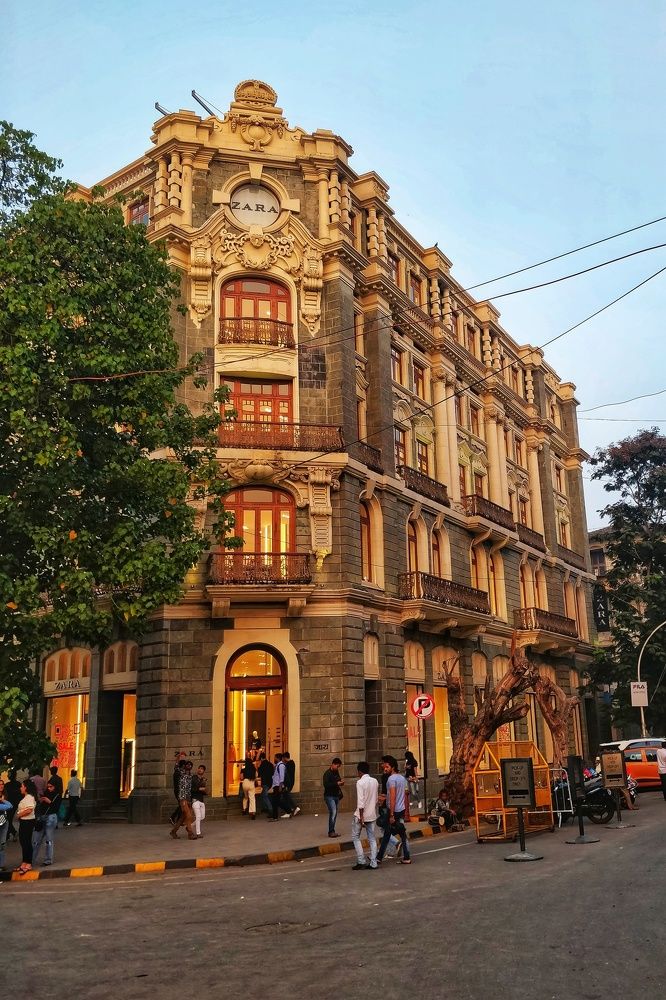 Mumbai (FLORAL FOUNTAIN, ZARA STORE)