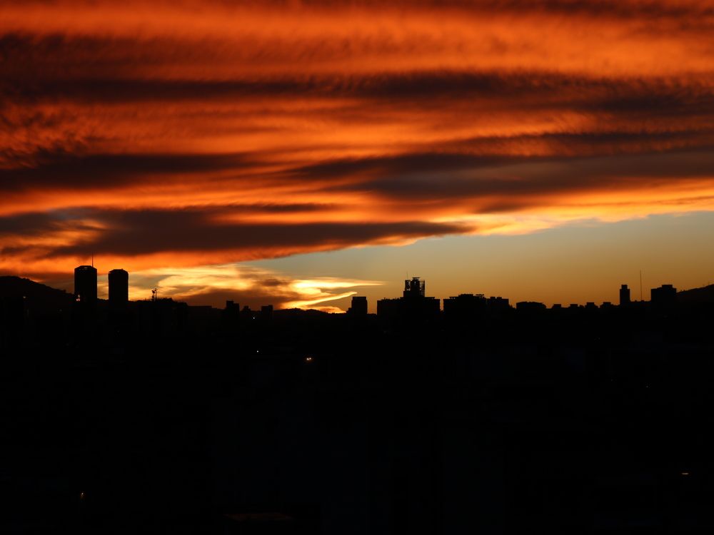 The end of the day