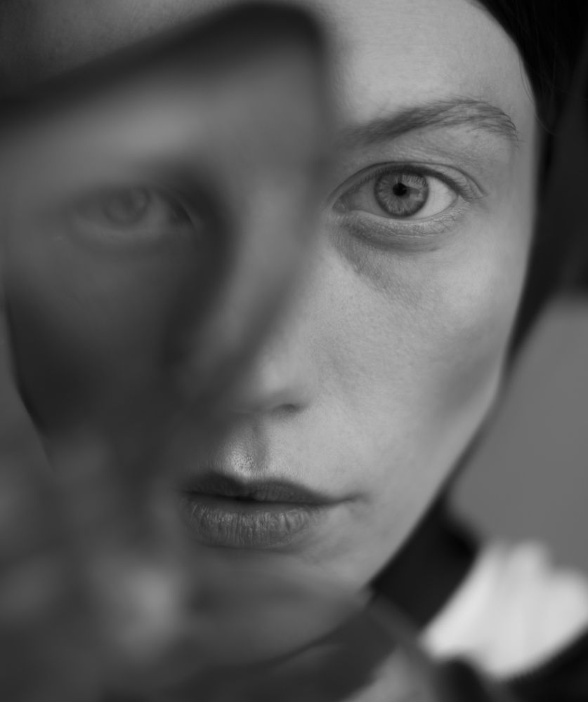 Through the glass
