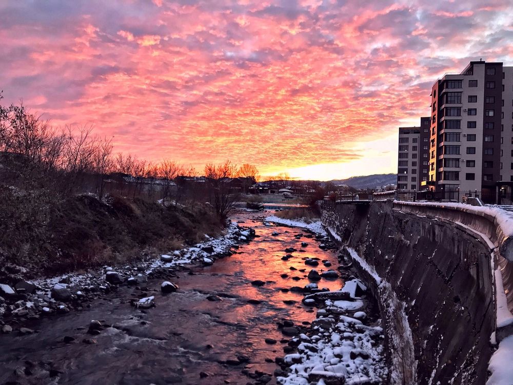 Владикавказ рассветный.