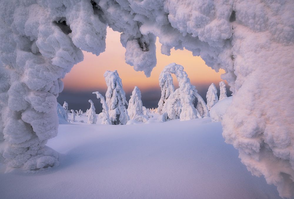 Окно в зимнюю сказку