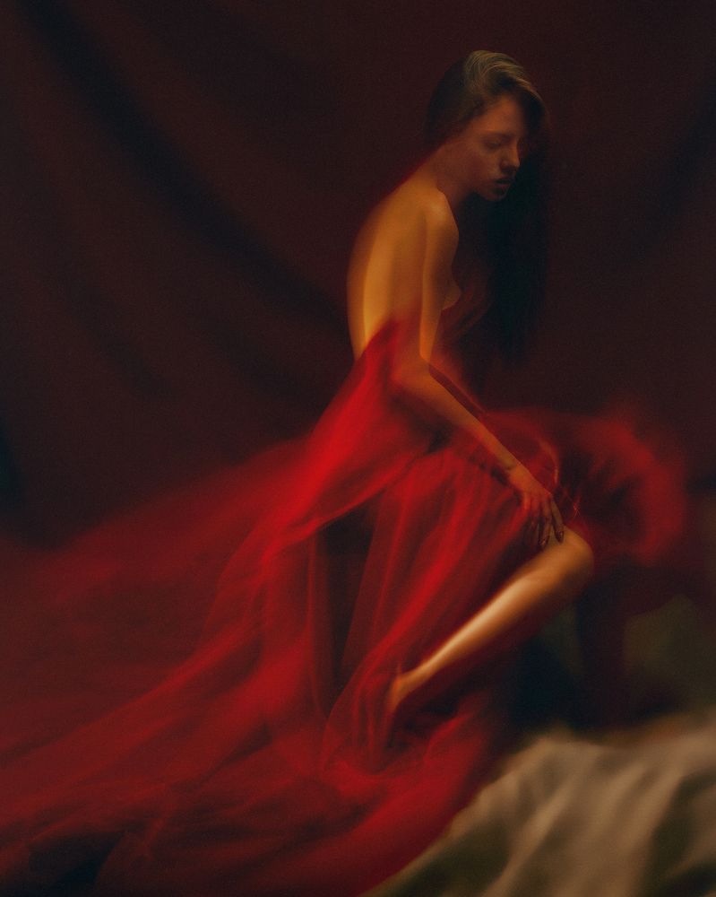 As flames dance in our eyes...