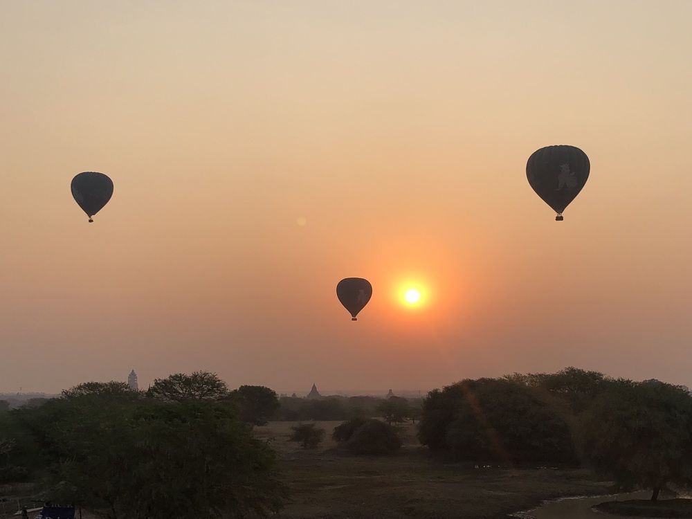 Sunrise in Bagan