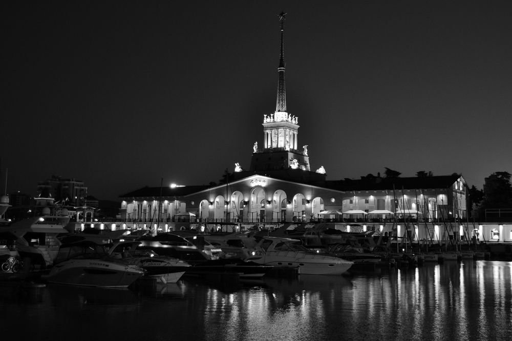 Ночной морвокзал