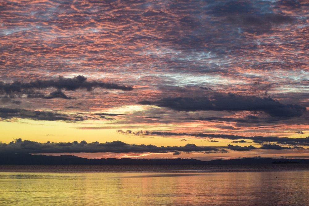 Sunset at Morotai, North Maluku..