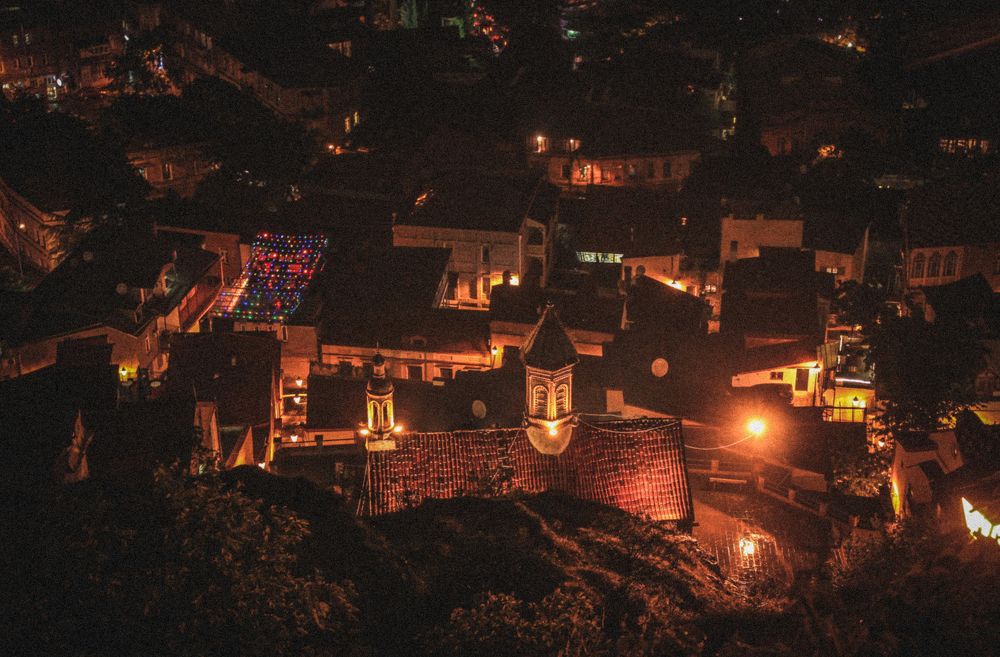 ночь в Тбилиси