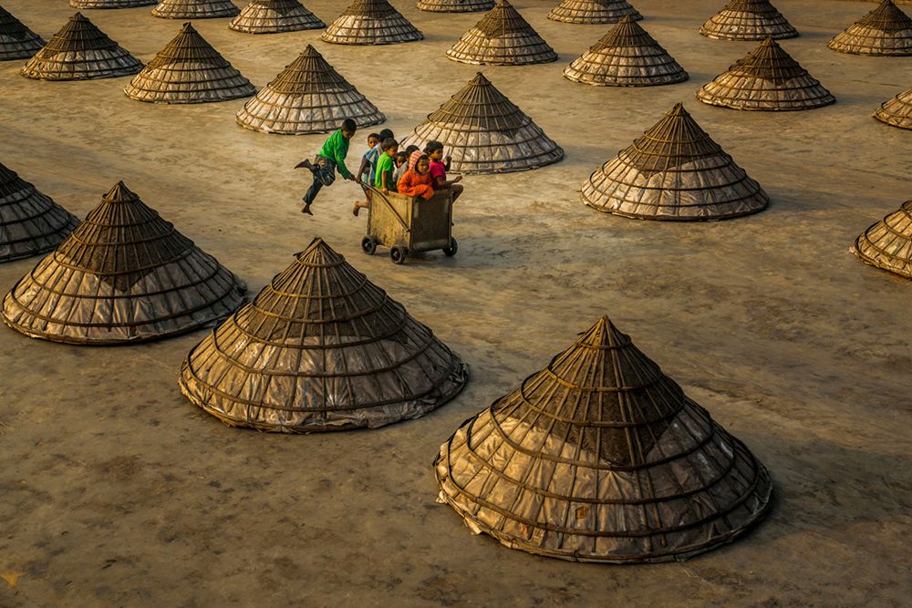 Childhood In Rice Mill