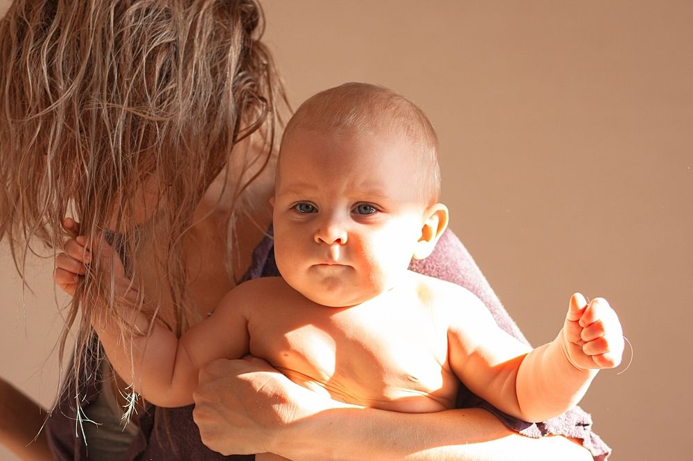 Портрет женщины с ребенком