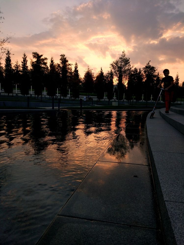 прогулка по парку