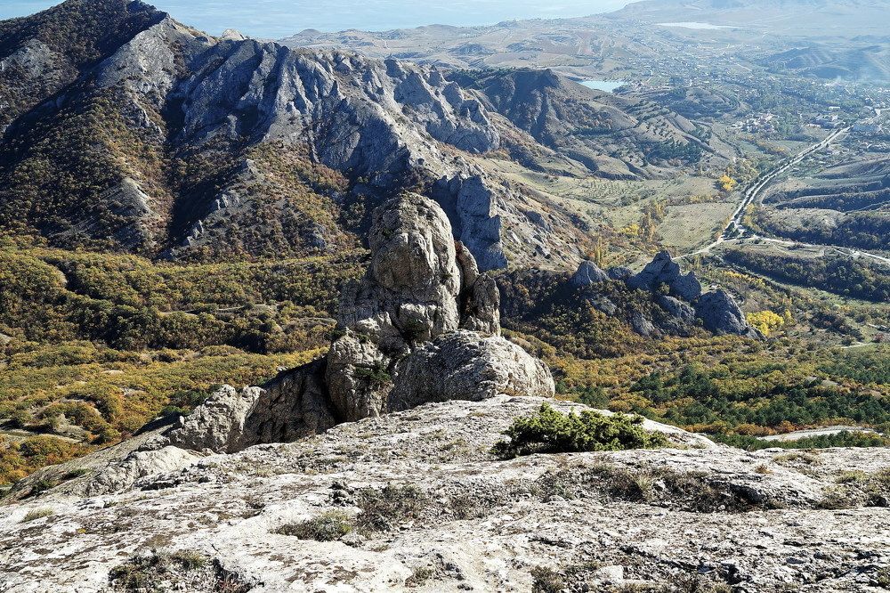 Вид с горы Парсук-Кая