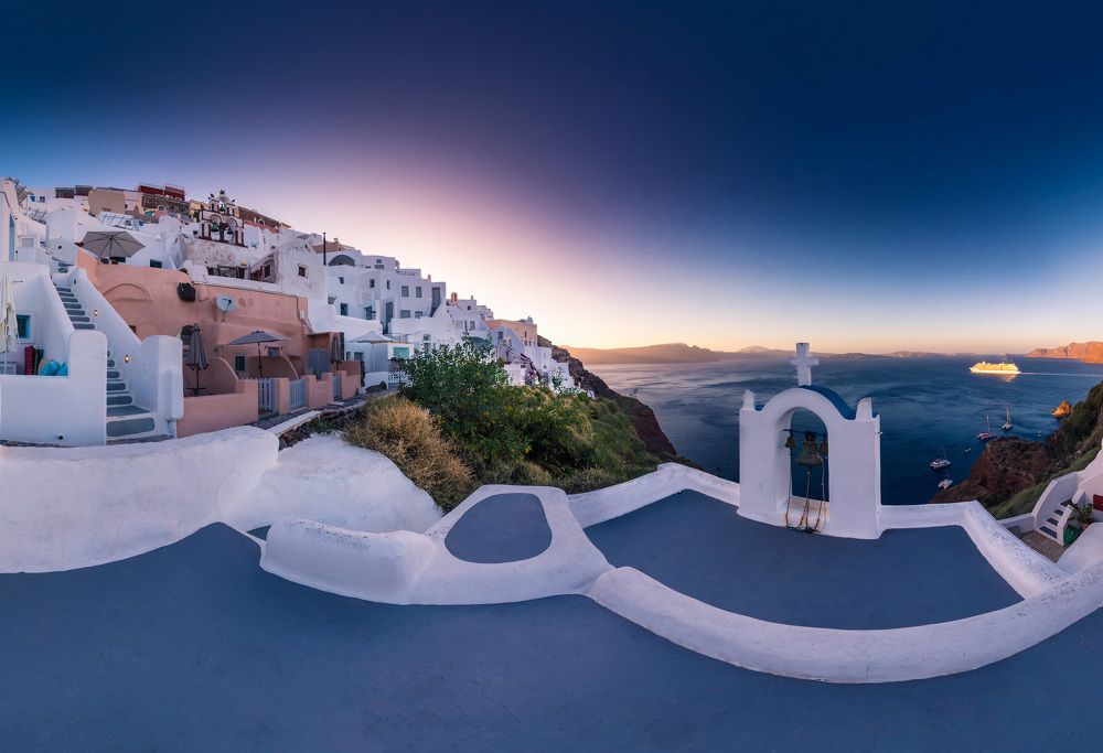 Рассвет на Санторини 2