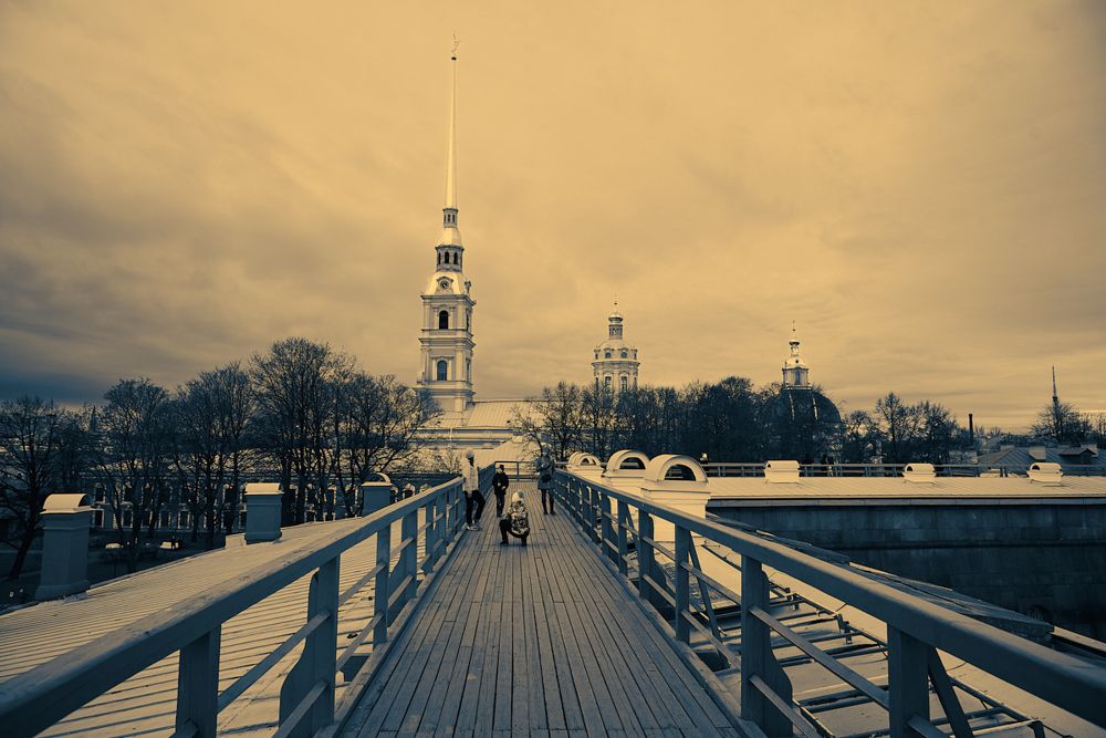 С высоты Нарышкина бастиона