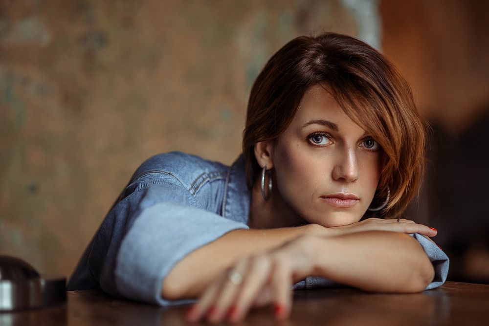 женский портрет