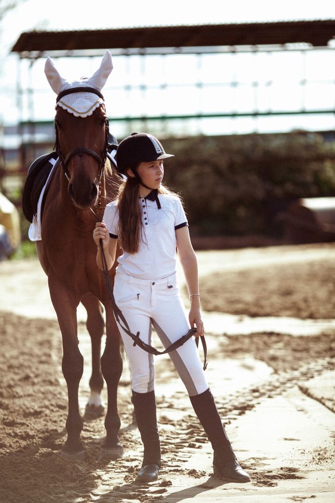 Алина и её лошадь