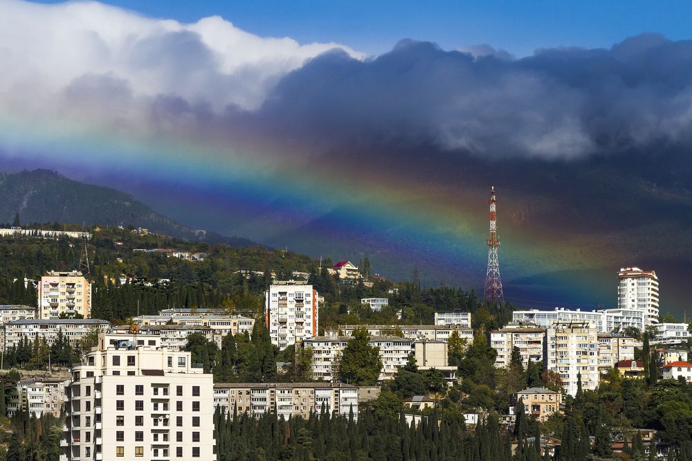Радуга в Ялте
