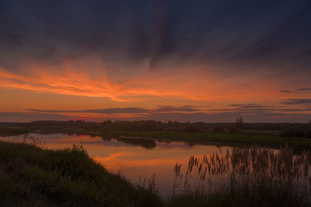 Зарево над р.Березина