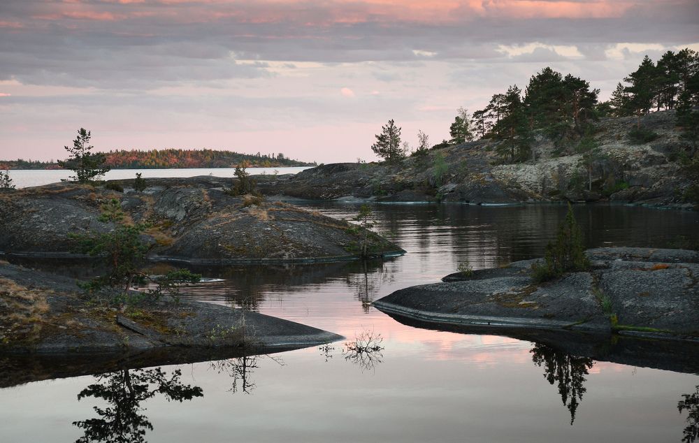 Чарующая геометрия Ладожских шхер