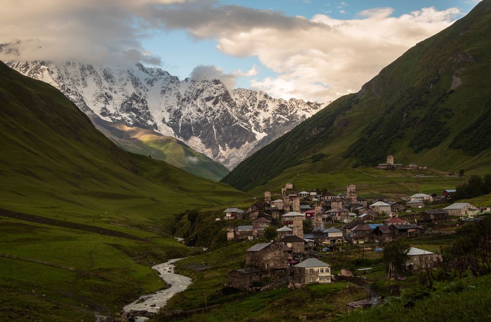 Вечер в Ушгули