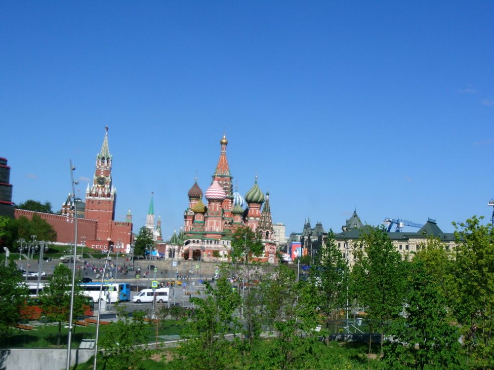 В парке "Зарядье"