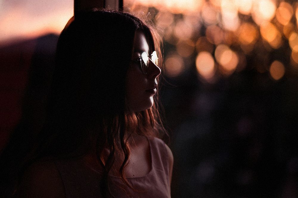 В лучах заката