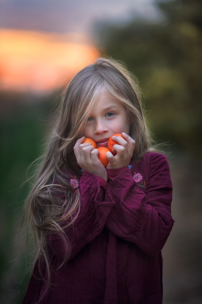 Мандариновый закат