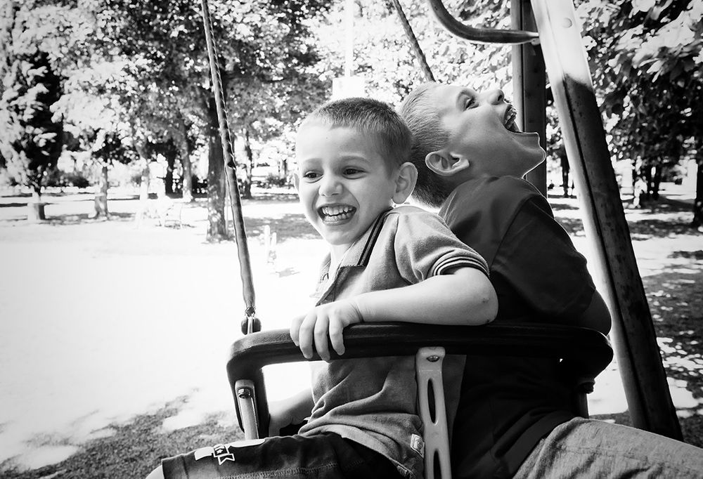 A child swing seat for two!