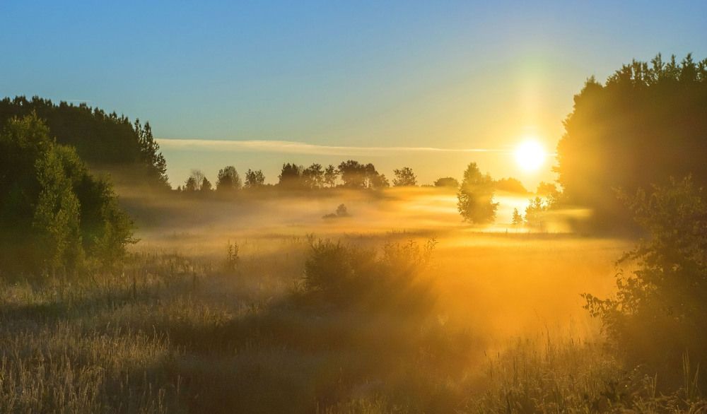 Июльский рассвет.