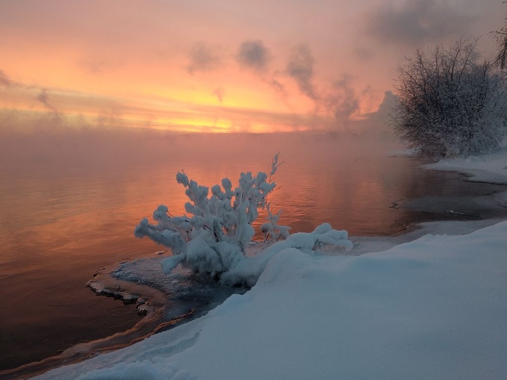 Морозный вечер