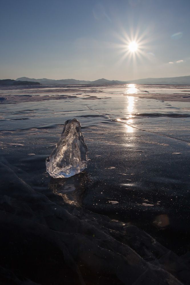 Лед на Байкале