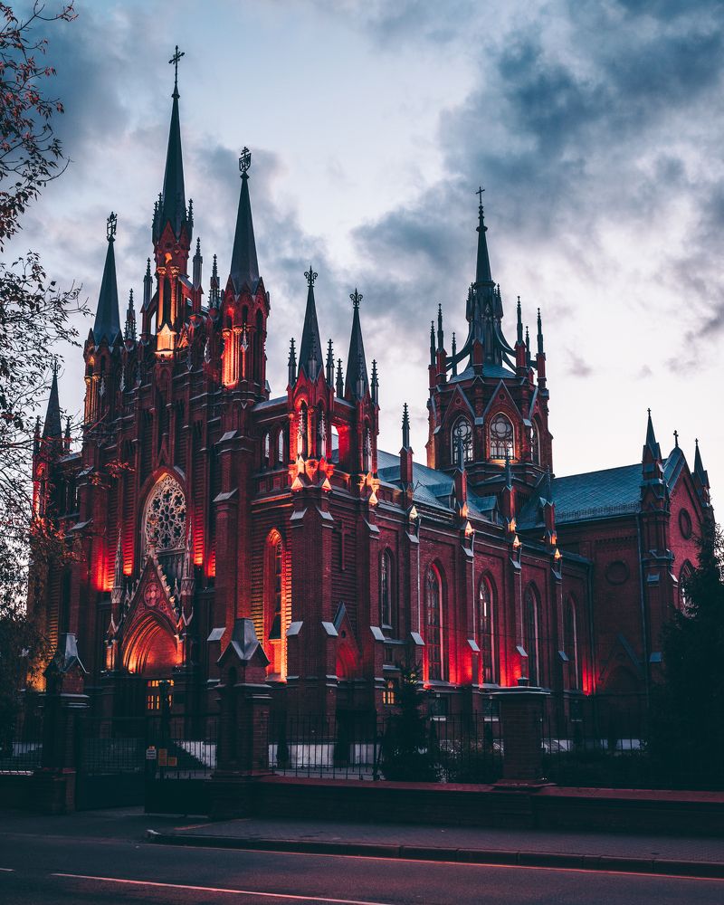 Москва.Римско-католический Кафедральный собор Непорочного Зачатия Пресвятой Девы Марии