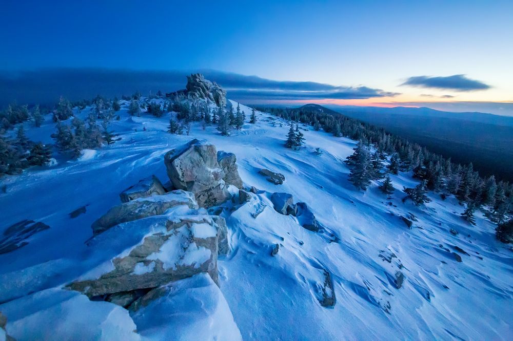 Зюраткуль в сумерках