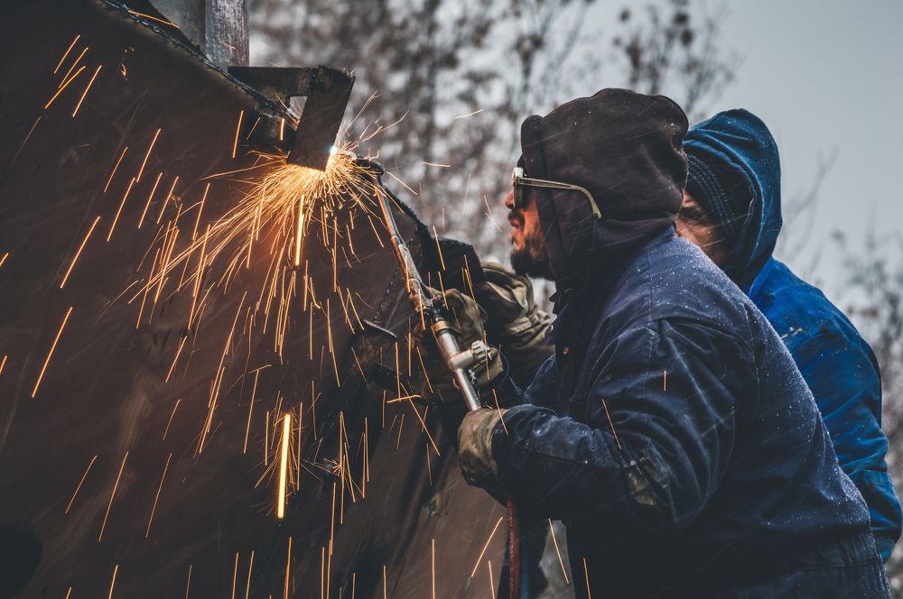 A persistent soul of an industrial worker