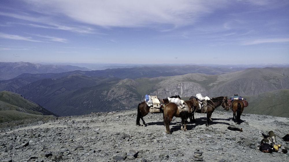 На перевале