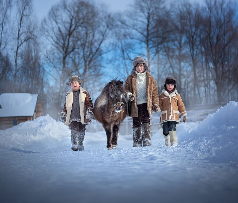 Три богатыря...