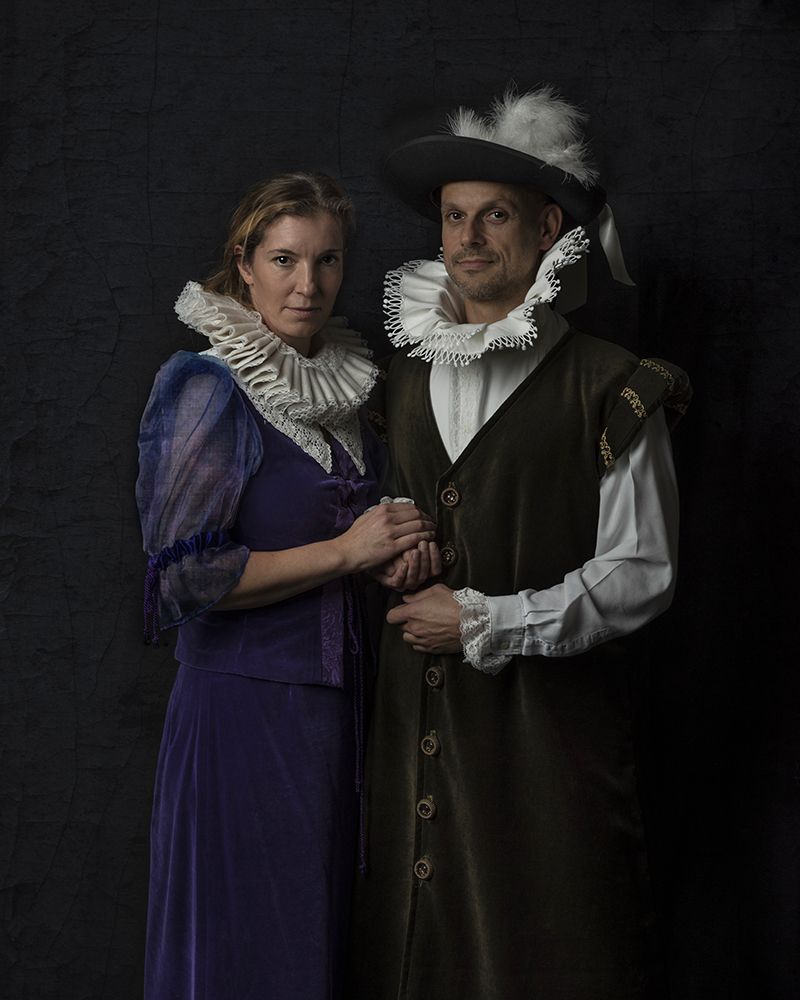 The nobleman and his wife