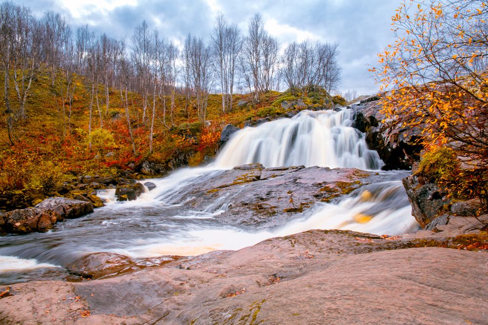 Водопад под Мурманском