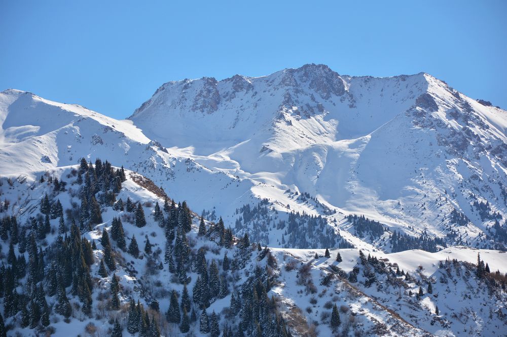 Утро в горах