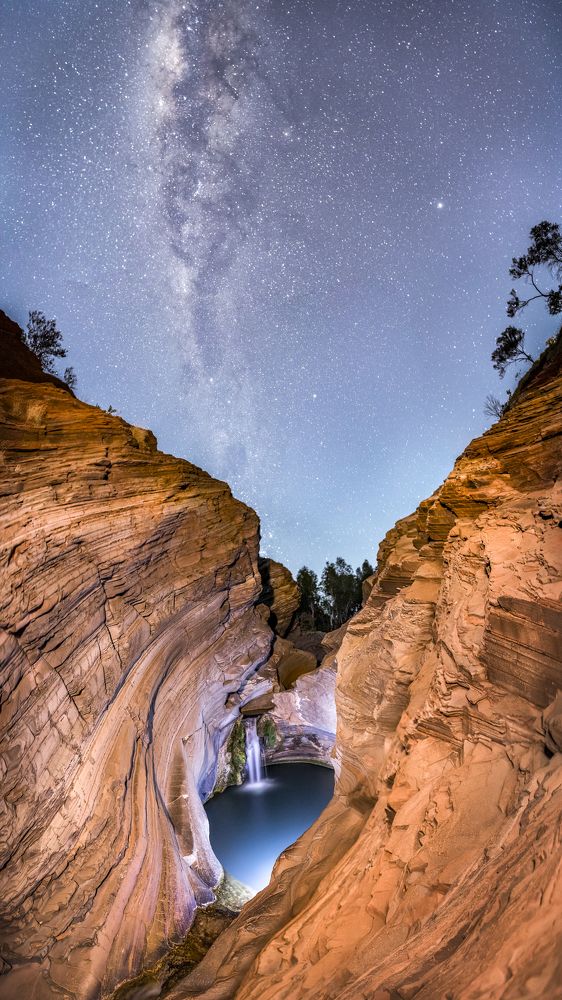 Wrapped under milkyway