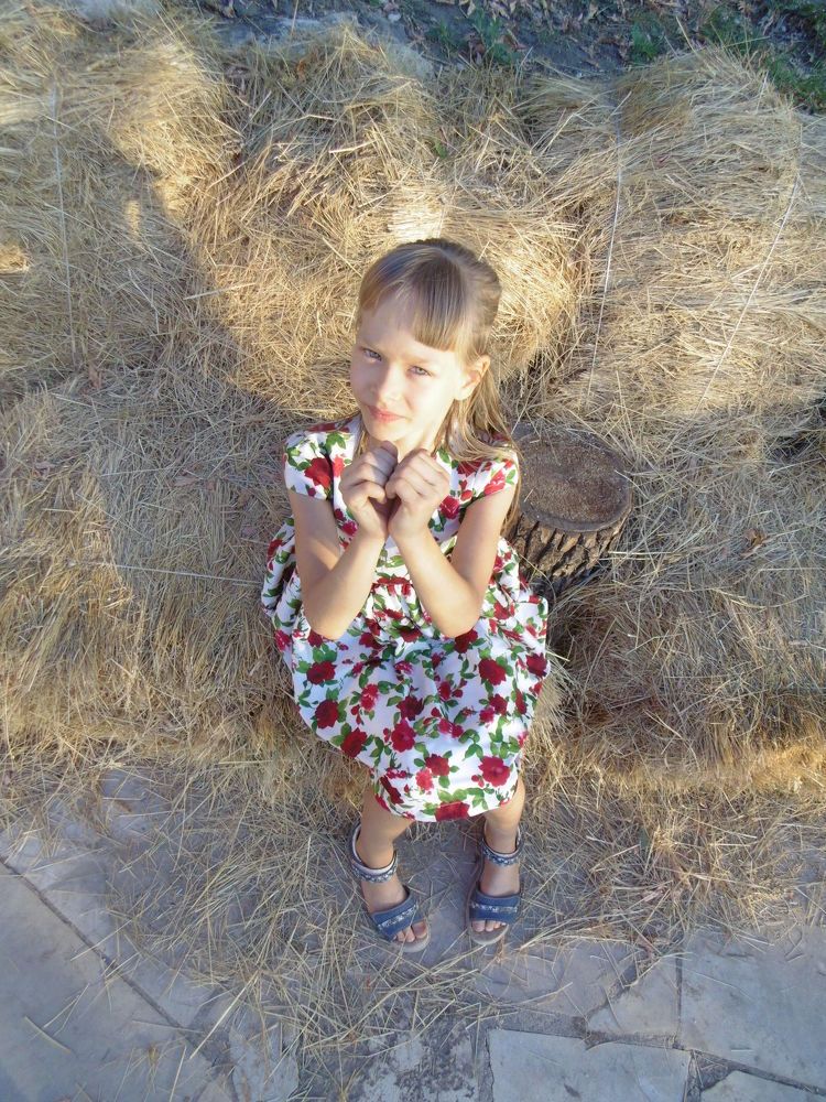 Девочка с большим сердцем!