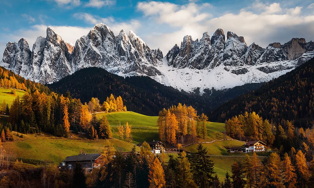 Осенние альпы