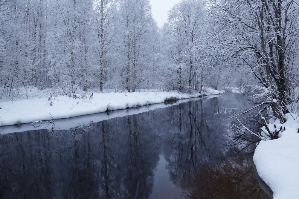 Первый снег.