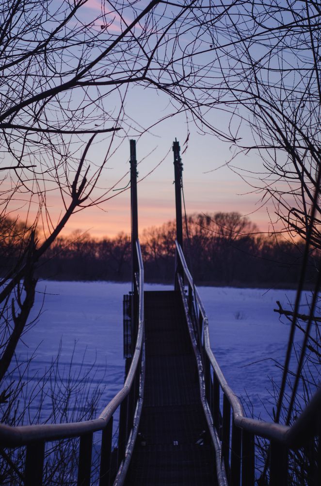 Мост к закату