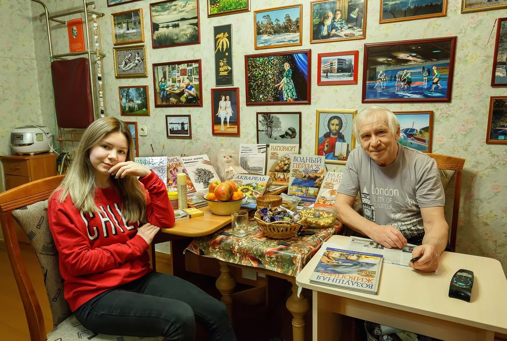 Моя  внучка.