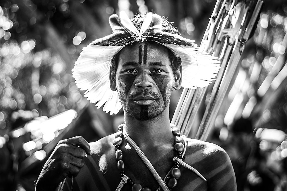 The look of the warrior