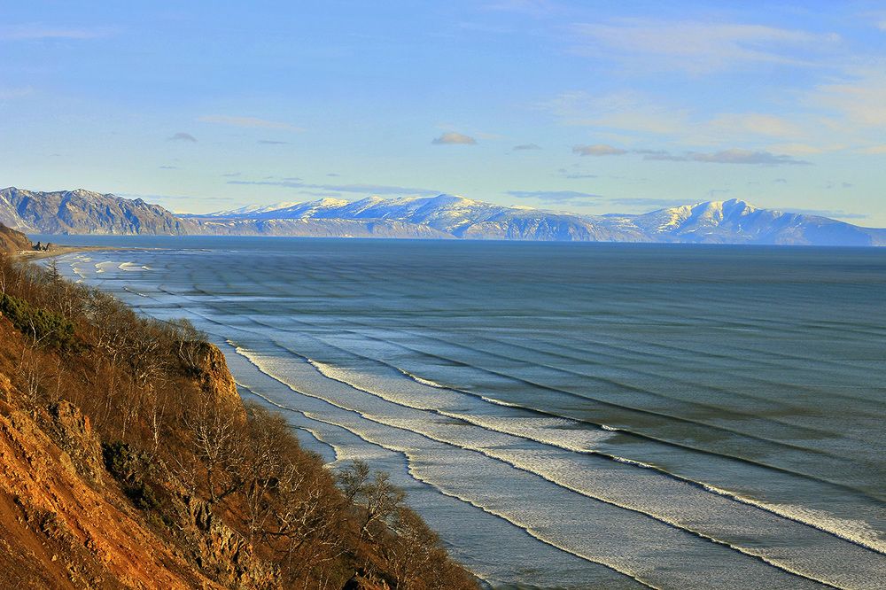 Осенние воды Охотского моря