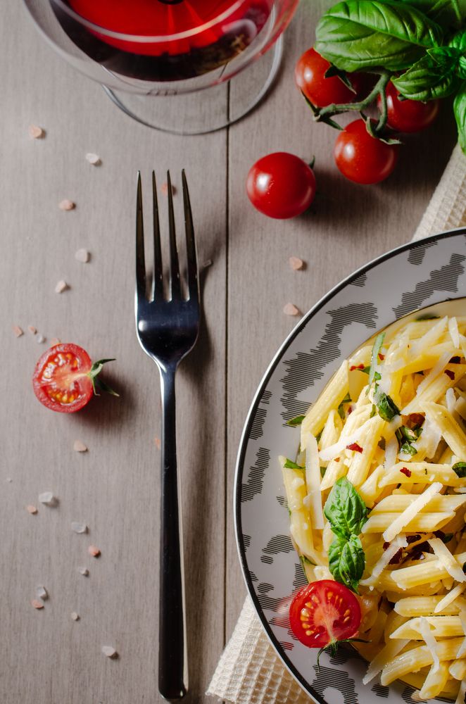 Паста с пармезаном